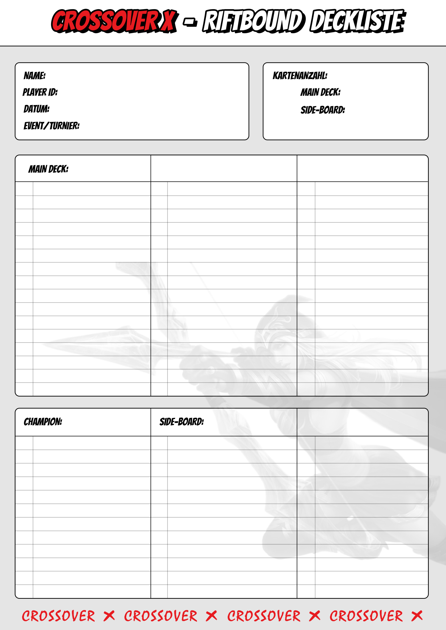 Riftbound Deckliste
