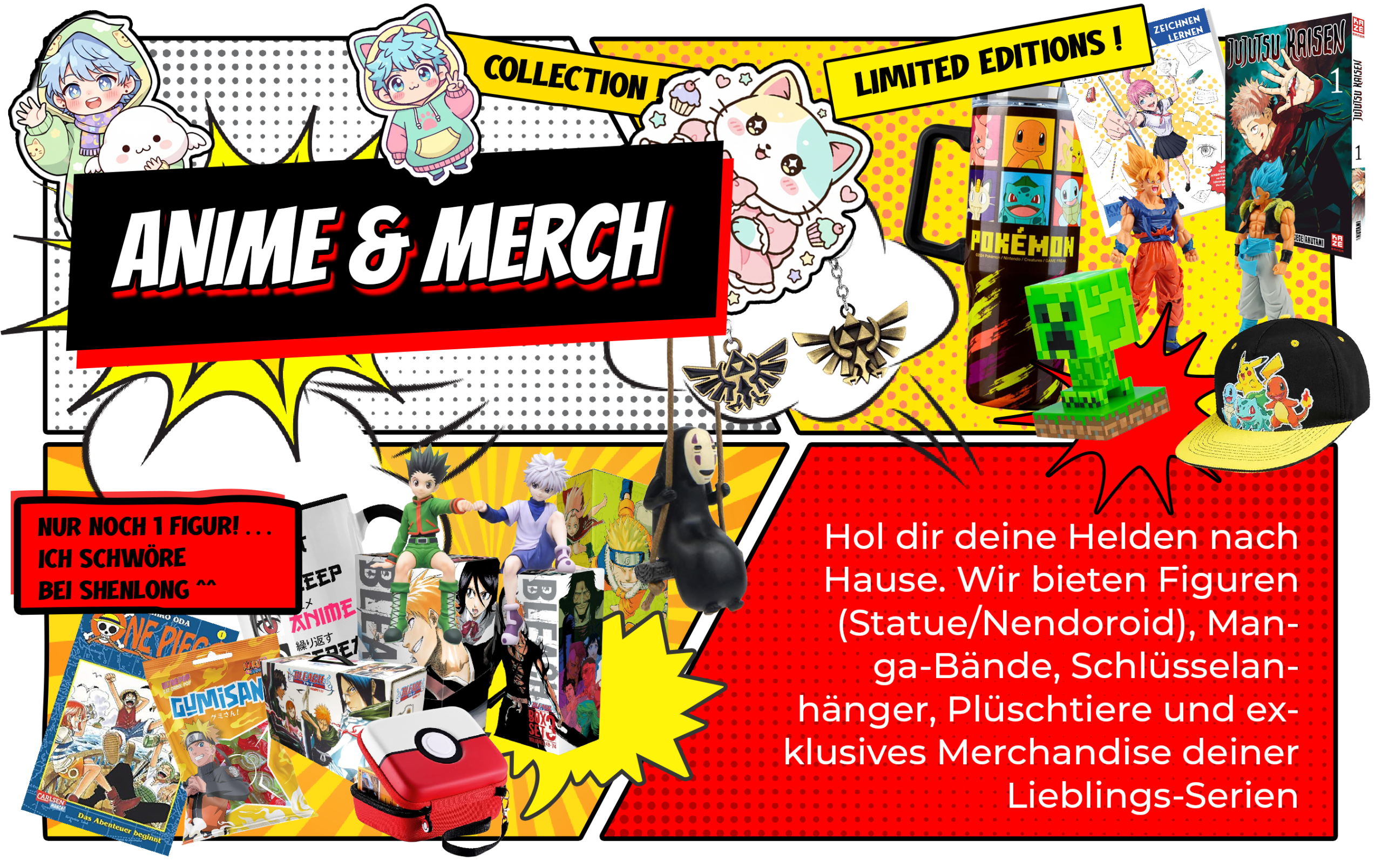 Anime & Merch — Figuren, Manga, Limited Editions