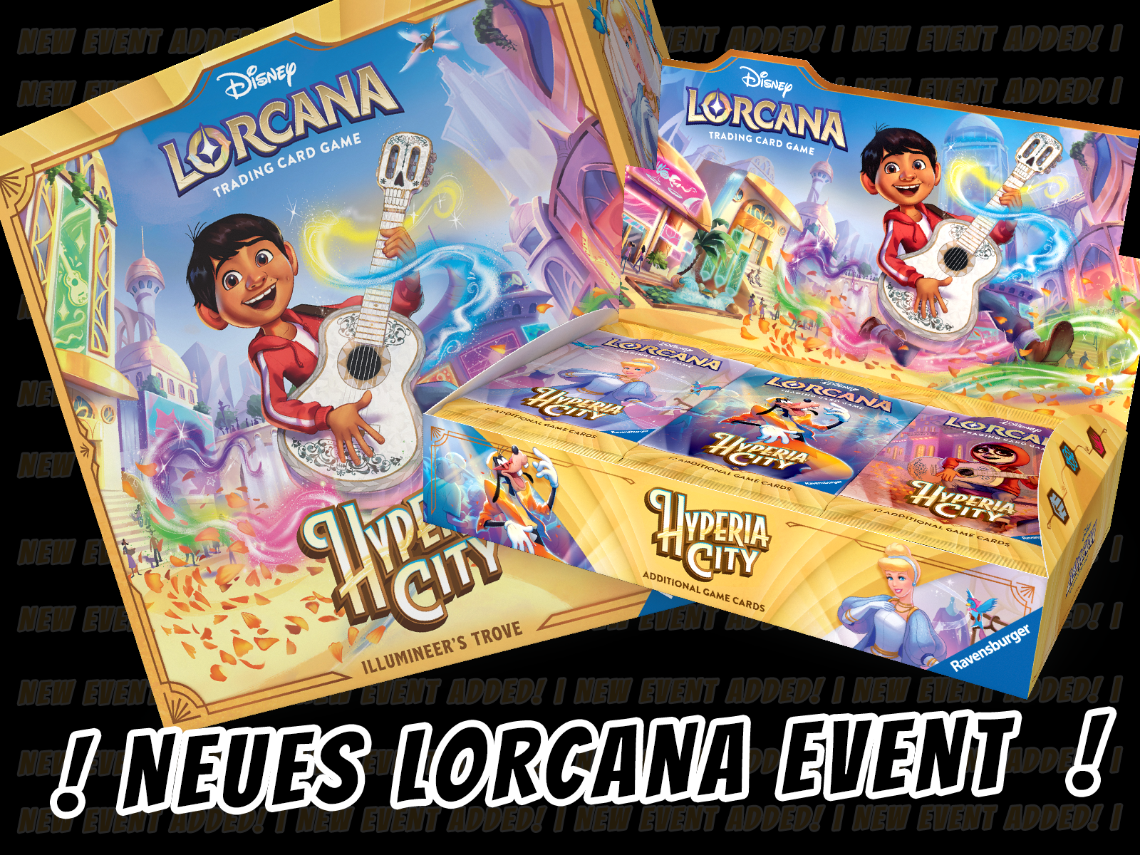 Lorcana Hyperia City Pre-Release bei Crossover X